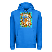 True Royal candlestick with parchment Premium Hoodie - AdoDesignShop