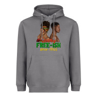 Storm living free ish since 1865 with afro black woman a Heavyweight Hoodie - texasbilliewilder