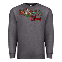 Charcoal Heather mama claus Premium Sweatshirt - RanaPortraitStore