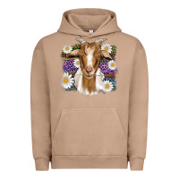 Pigment Burro easter goat daisys leopard wooden Urban Hoodie - Artiststas