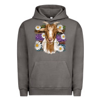 Pigment Tornado easter goat daisys leopard wooden Urban Hoodie - Artiststas