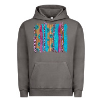 Pigment Tornado gemstone and pink leopard brushstrok Urban Hoodie - AdoDesignShop