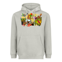 Moon Dust lunch lady coffee cups Heavyweight Hoodie - Zillion Design Studio