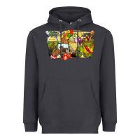 Smoke lunch lady coffee cups Heavyweight Hoodie - Zillion Design Studio