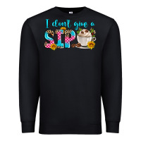 Black i don't give a sip Premium Sweatshirt - Zillion Design Studio