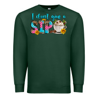 Sports Green i don't give a sip Premium Sweatshirt - Zillion Design Studio