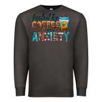 Smoke fueled by coffee and anxiety Premium Sweatshirt - Zillion Design Studio
