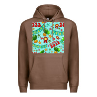 Chestnut class of 2022 graduation seamless pattern Premium Hoodie - BundleAndBundleShop