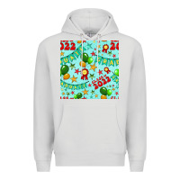 Dove Grey class of 2022 graduation seamless pattern Premium Hoodie - BundleAndBundleShop