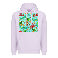 Lilac class of 2022 graduation seamless pattern Premium Hoodie - BundleAndBundleShop