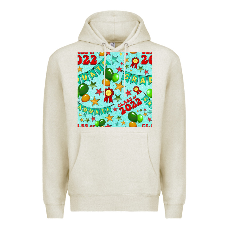 Class Of 2022 Graduation Seamless Pattern Premium Hoodie by BundleAndBundleShop | Teevron