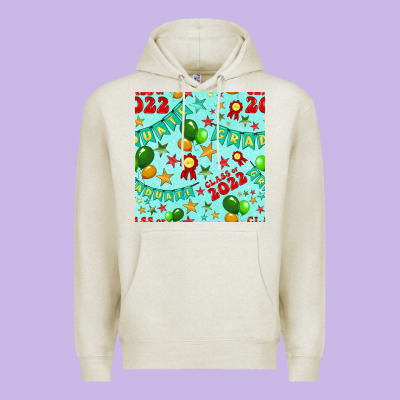 Class Of 2022 Graduation Seamless Pattern Premium Hoodie Designed By Bundleandbundleshop