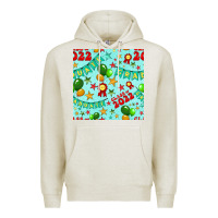 Oatmeal Heather class of 2022 graduation seamless pattern Premium Hoodie - BundleAndBundleShop