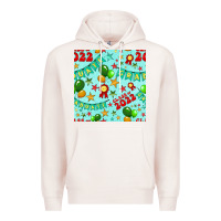 Pale Pink class of 2022 graduation seamless pattern Premium Hoodie - BundleAndBundleShop