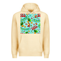 Pina Colada class of 2022 graduation seamless pattern Premium Hoodie - BundleAndBundleShop