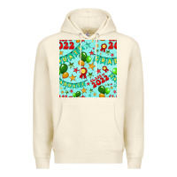 Sandshell class of 2022 graduation seamless pattern Premium Hoodie - BundleAndBundleShop