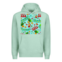Seafoam class of 2022 graduation seamless pattern Premium Hoodie - BundleAndBundleShop