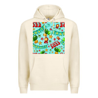 Tofu class of 2022 graduation seamless pattern Premium Hoodie - BundleAndBundleShop