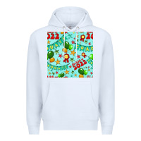 White class of 2022 graduation seamless pattern Premium Hoodie - BundleAndBundleShop