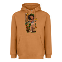 Meerkat love melanin Heavyweight Hoodie - texasbilliewilder