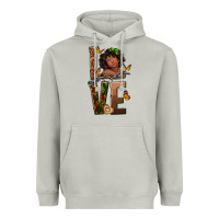 Moon Dust love melanin Heavyweight Hoodie - texasbilliewilder