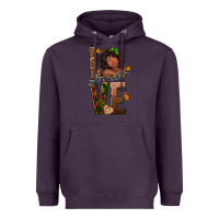 Plum love melanin Heavyweight Hoodie - texasbilliewilder