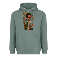 Sage love melanin Heavyweight Hoodie - texasbilliewilder