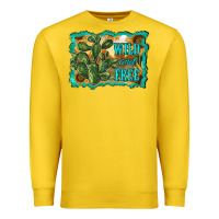 Lemon wild and free cactus Premium Sweatshirt - RanaPortraitStore