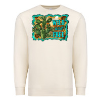 Sandshell wild and free cactus Premium Sweatshirt - RanaPortraitStore