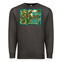 Smoke wild and free cactus Premium Sweatshirt - RanaPortraitStore