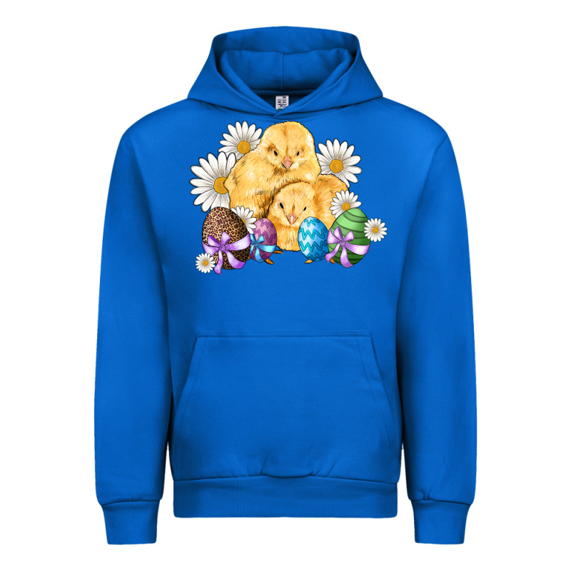 Chicks Eggs Daisy Easter Urban Hoodie by Artiststas | Teevron