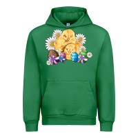Emerald chicks eggs daisy easter Urban Hoodie - Artiststas