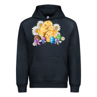 Navy chicks eggs daisy easter Urban Hoodie - Artiststas