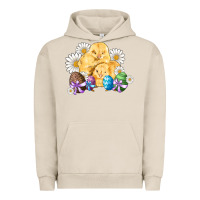 Pigment French Oak chicks eggs daisy easter Urban Hoodie - Artiststas