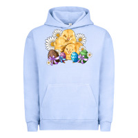 Pigment Grape Ice chicks eggs daisy easter Urban Hoodie - Artiststas