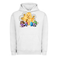 Pigment Lunar Rock chicks eggs daisy easter Urban Hoodie - Artiststas