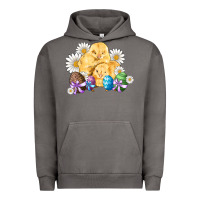 Pigment Tornado chicks eggs daisy easter Urban Hoodie - Artiststas