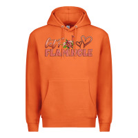 Let's Flamingle Premium Hoodie | Teevron