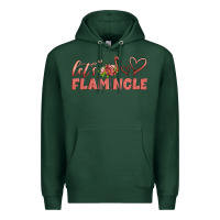 Sports Green let's flamingle Premium Hoodie - Artiststas