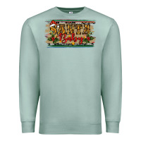 Seafoam christmas western santa baby Premium Sweatshirt - RanaPortraitStore