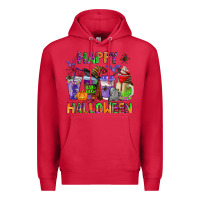 Cardinal happy halloween coffee cups Premium Hoodie - AdoDesignShop
