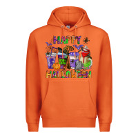Carrot happy halloween coffee cups Premium Hoodie - AdoDesignShop