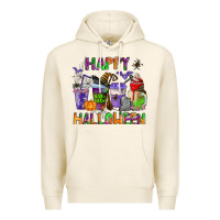 Tofu happy halloween coffee cups Premium Hoodie - AdoDesignShop
