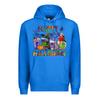 True Royal happy halloween coffee cups Premium Hoodie - AdoDesignShop