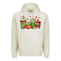 Oatmeal Heather watermelon coffee Premium Hoodie - Jasminsmagicworld