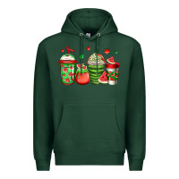 Sports Green watermelon coffee Premium Hoodie - Jasminsmagicworld