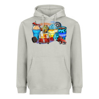 Moon Dust truck coffee cups Heavyweight Hoodie - Zillion Design Studio