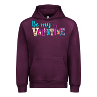 Mauve Wine be my valentine Urban Hoodie - AdoDesignShop