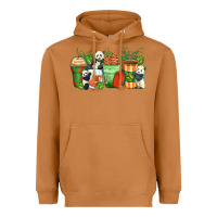 Meerkat panda coffee cups Heavyweight Hoodie - Zillion Design Studio