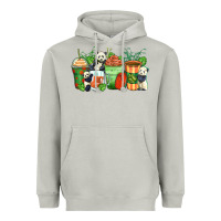 Moon Dust panda coffee cups Heavyweight Hoodie - Zillion Design Studio
